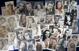 Postcards, Cinema, a selection of 60 stars to include Joan Blondell, Dora Doll, Judy Holliday,