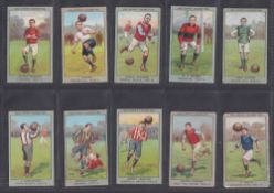 Cigarette cards, Gallaher, Association Football Club Colours (65/100) (mixed condition, some