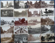 Postcards, Kent, a selection of approx. 36 cards, mostly street scenes and villages. RPs include
