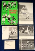 Football autographs, England World Cup Squad 1966, Book 'Soccer Choice' by Byron Butler & Ron