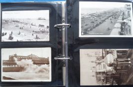Postcards, a modern album of approx. 115 UK and foreign topographical cards, with a few modern.