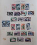 Stamps, Commonwealth and all world collection housed in 2 albums with most countries represented