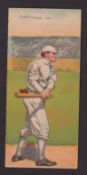 Cigarette cards, USA, Baseball, ATC, T201, Mecca Baseball double folder series, type card, Dougherty