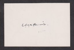 Autograph, Lord Reith, John 1st Baron Reith (1889-1971) Director General of the BBC, a black ink
