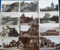Postcards, Kent, a good mixed selection of approx. 22 cards of Kent, mostly street scenes and