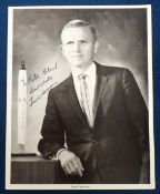 Autograph, Frank Borman (1928-2023), US Astronaut, Commander of Apollo 8 and USAF Colonel, a