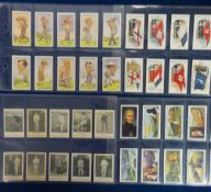 Cigarette / Trade cards, a collection of 39 reproduction sets including Taddy County Cricketers (238