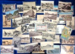 Postcards, Egypt, a good selection of 40+ cards showing native families, camel treks, water