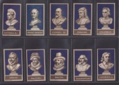 Cigarette cards, Godfrey Phillips Busts of Famous People (Green Back) including George