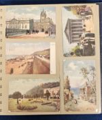 Postcards, Tuck, a mixed Tuck published collection of approx. 150 cards in a modern album, the