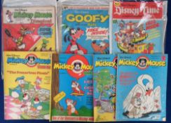 Comics, Disney Magazines, 43 1970s editions to comprise Disney Time Nos 1 and 2 (No 2 with some