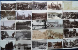 Postcards, a mixed UK topographical selection of approx. 61 cards inc. Warwickshire, and