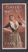 Cigarette card, Player's, Advertising card, type card, ref H338 picture ref no 5, Beauty Smoking (