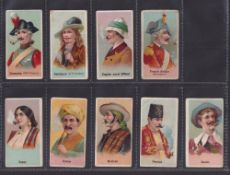 Cigarette cards, Canada, Dominion Tobacco Co, Smokers of the World, (back in brown without series