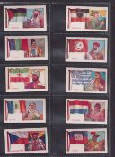 Trade cards, Goodwin's, Flags of All Nations (set, 36 cards, mixed backs) (gen. gd)
