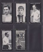 Trade cards, Football, Murray Footballers Series H, 5 cards Aitkenhead, T Browell, Hindmarsh, D