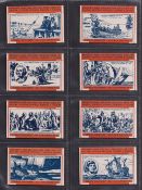 Trade cards, Cadet Sweets, Famous Explorers (Packet issue) (set, 22 cards, all on uncut packets with