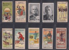 Trade cards, King's Specialities, 20 type cards from 10 different series inc. Heroes From Famous