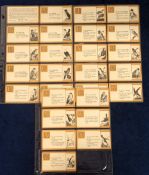 Trade cards, USA, Foley & Co, Bird Alphabet, (set, 27 cards) (ex)
