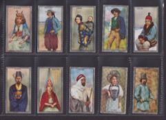 Cigarette cards, Scottish CWS, Racial Types (set 25 cards) (some knocks to edges, about gd)