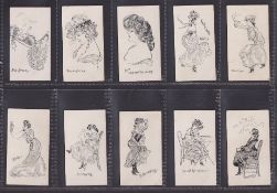 Cigarette cards, Wills Australia, Sketches in Black and White (39/40) (mixed Capstan and Vice