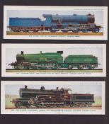 Trade cards, Popular Magazine, Railway Locomotives (set 26 cards) issued with the magazine weekly