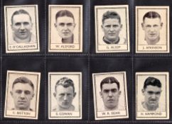 Trade cards, Football, Barratt Famous Footballers 1936/37 sepia BAR270 series 'B'
