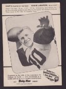 Trade card, USA, American Football, Betsy Ross Bread, College of the Pacific Tigers, type card,