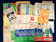 Football programmes, Non League selection, 90+, 1950's to 1970's, mainly 60's, including FA