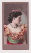 Cigarette card, Hudden's, Beauties 'CHOAB', type card, ref H21, picture no 9 (vg) (1)