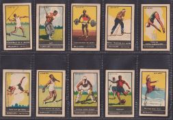 Cigarette cards, South America, Grego (Argentina), General Interest Series, three sub series '