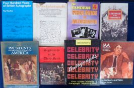 Autograph reference books, good selection of hardback editions, catalogues, leaflets etc., inc. Four