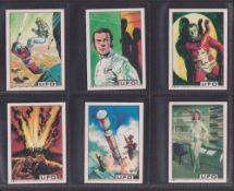 Trade cards, Anglo Confectionery, UFO (52/64, missing nos 1-6 (inc.), 41, 42, 45, 55, 56, 63 &