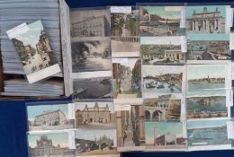 Postcards, Foreign, a detailed mixed age collection of approx. 350 cards of Malta, mostly coloured