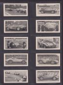 Trade cards, Mitcham Motor Racing (set 25 cards) includes Juan Manuel Fangio (vg)