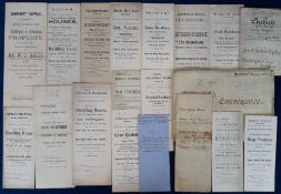 Deeds, Documents and Indentures, Suffolk, 70 mixed vellum and paper documents 1763-1939, all