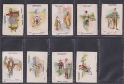 Cigarette cards, Clarke's, Sporting Terms, Cycling Terms (9/12, missing 'A Light Roadster', '