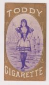 Cigarette card, USA, Drummond Tobacco Co, Bathing Girls, type card, Ref N438, picture no 22 (gd) (