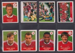 Trade card stickers, Football, Panini Football 91 (set 553 stickers plus 8 stick and life badges A
