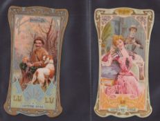 Trade cards, France, 18 cards by Lefevre Utile (Biscuits), Chromo and advertising card selection,