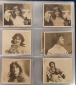 Postcards, Theatre, a collection of approx. 73 midget cards of Edwardian actresses (68 RPs).