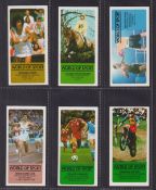 Trade cards, Weetabix, World of Sport, 'T' size (set, 18 cards, all unused) (ex)