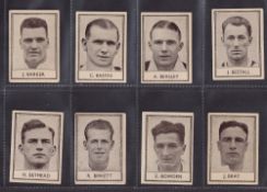 Trade cards, Football, Barratt Famous Footballers 1937/38 'C' BAR275 numbered, 60 cards including