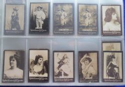 Cigarette cards, Ogden's Guinea Gold Actresses Base M list Mh other subjects, over 350 cards, all