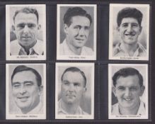 Trade cards, News Chronicle, Cricket, England v South Africa 1955 (set 12 cards) (gd)