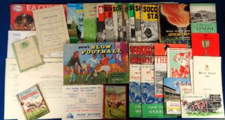 Sport, mixed selection of items inc. Wembley Canadians v Francais Volants Ice Hockey programme, 29