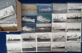 Shipping, Reefer Ships approx. 380 postcard sized images of reefers to include Blue Star Line, W.