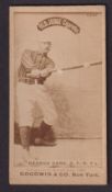 Cigarette card, USA, Goodwin & Co, Old Judge photographic Baseball card ref N172, type card,