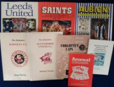 Football books, Breedon Record Books, a selection of 5 large format books, all with dust jackets,