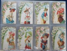 Trade cards, France, Chocolat Poulain, a collection of approx. 240 die-cut cards, from various
